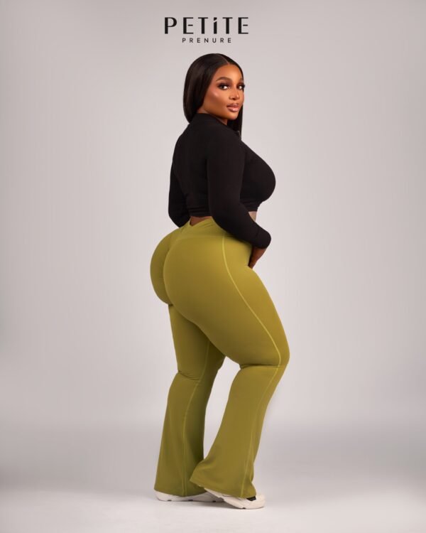 Split bum palazzo leggings - Image 10