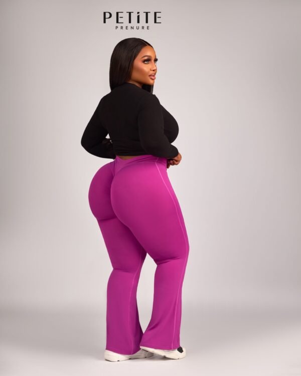 Split bum palazzo leggings - Image 7