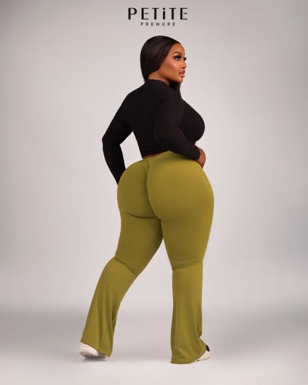 Split bum palazzo leggings - Image 11