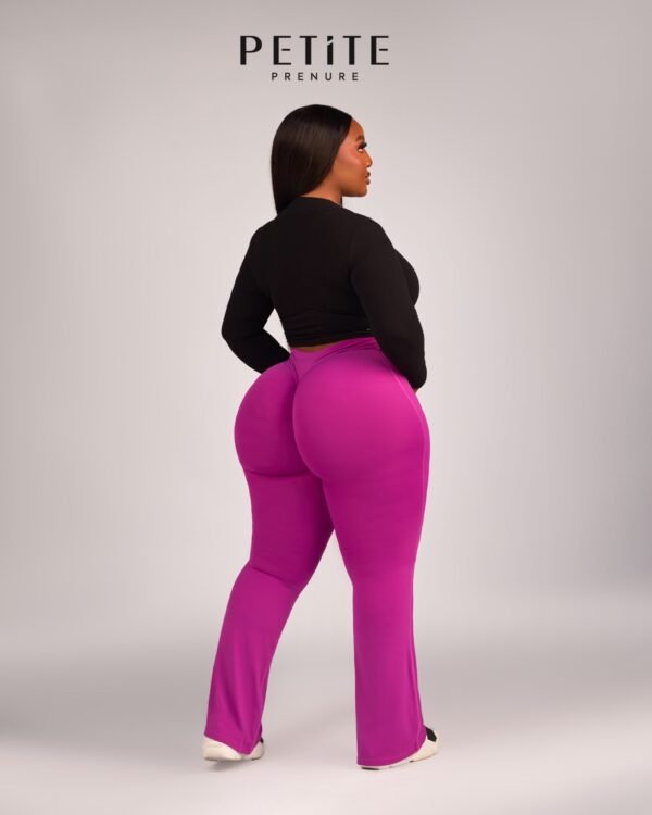 Split bum palazzo leggings - Image 8